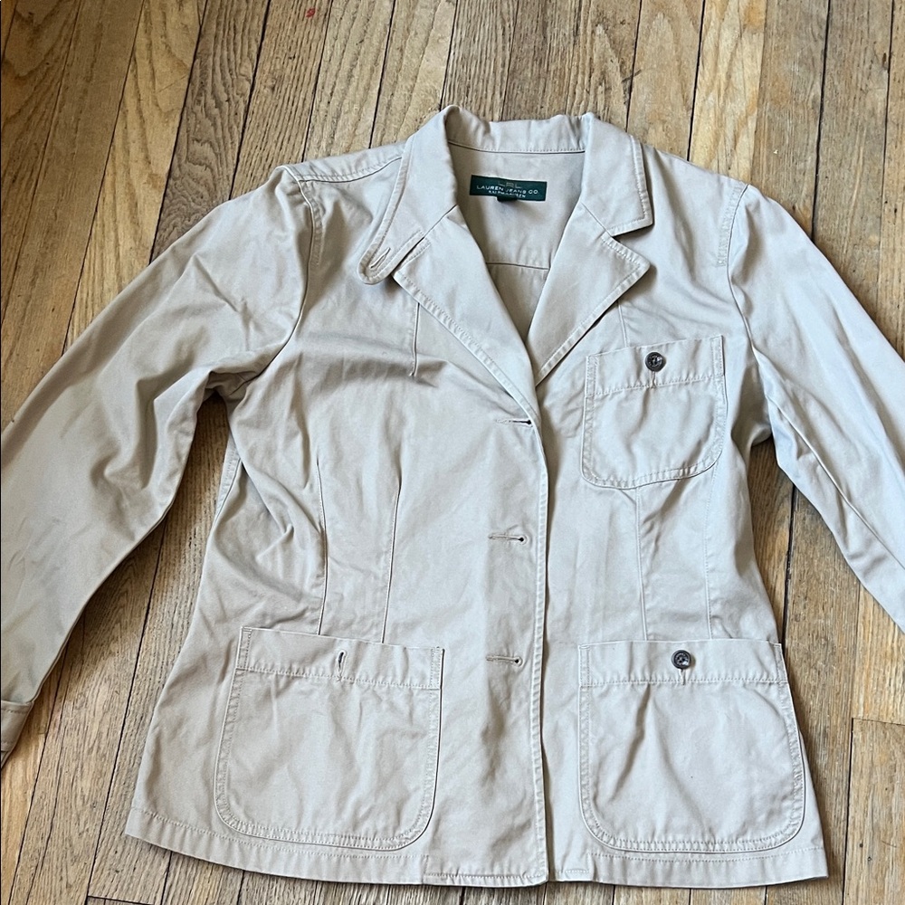 Lauren Ralph Lauren Tan Utility Jacket